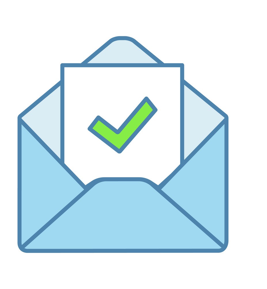 Step 2 : Confirmation from us